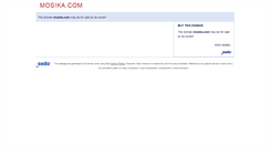 Desktop Screenshot of mosika.com